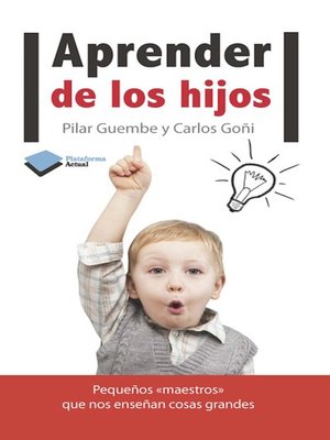 cover image of Aprender de los hijos